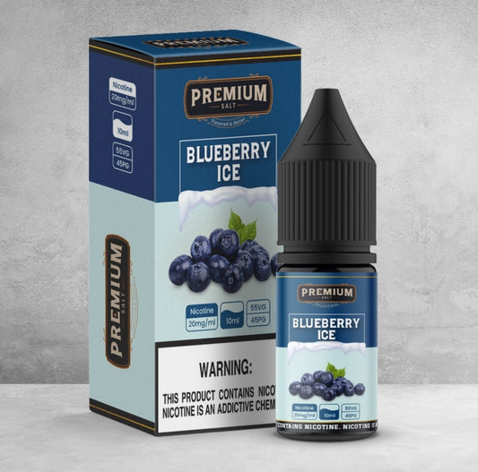 Premium Salt Blueberry Ice 10 ML