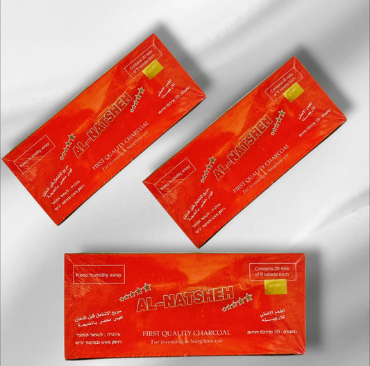 فحم النتشة سريع الاشتعال