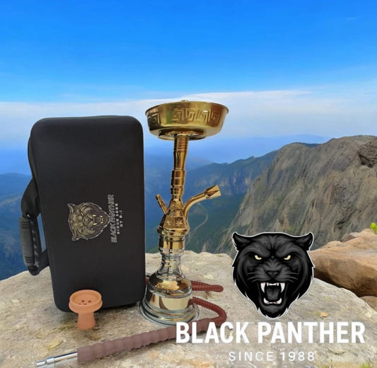 Turkish golden hookah bag