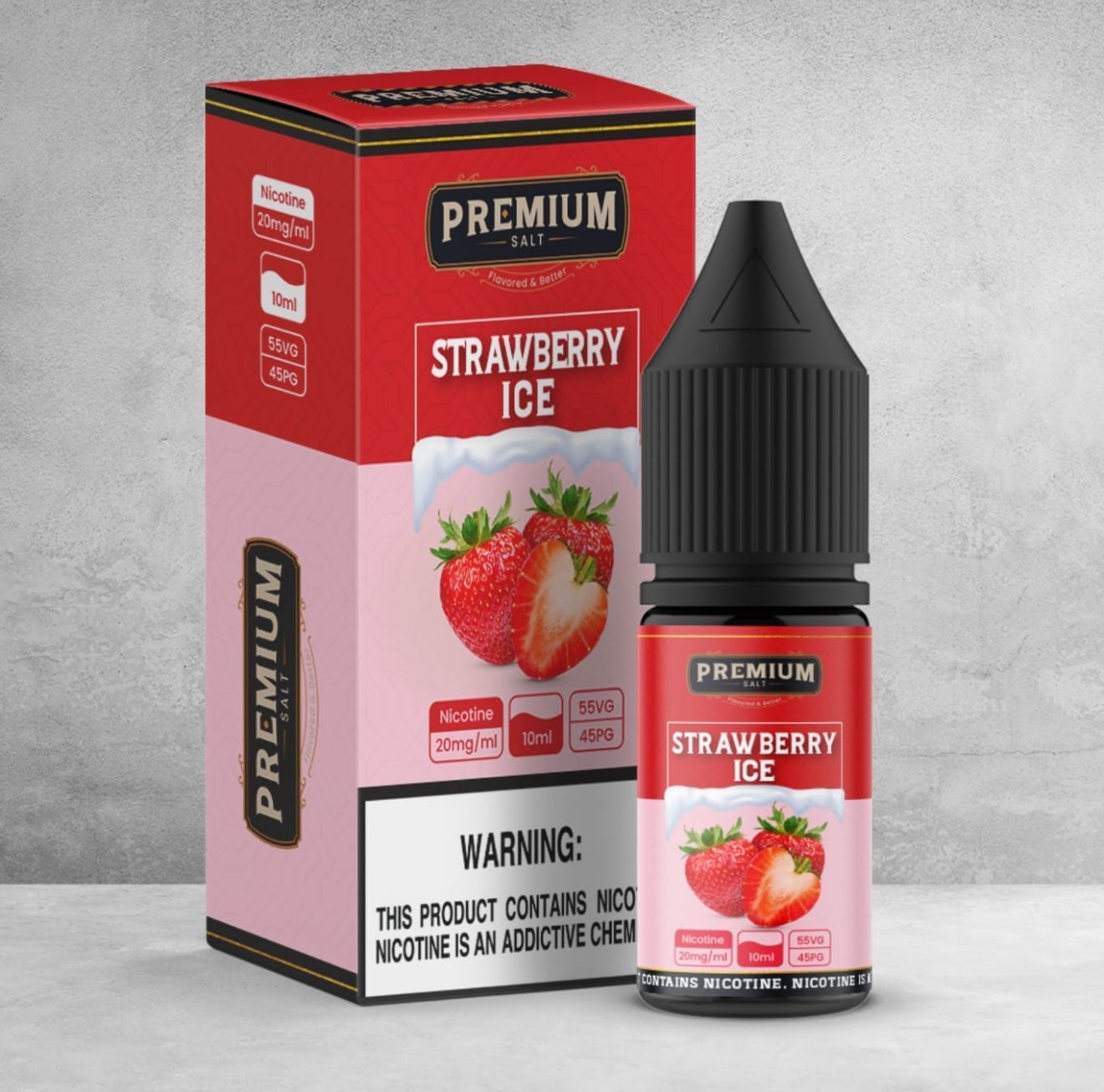 Premium Salt Strawberry Ice 10 ML