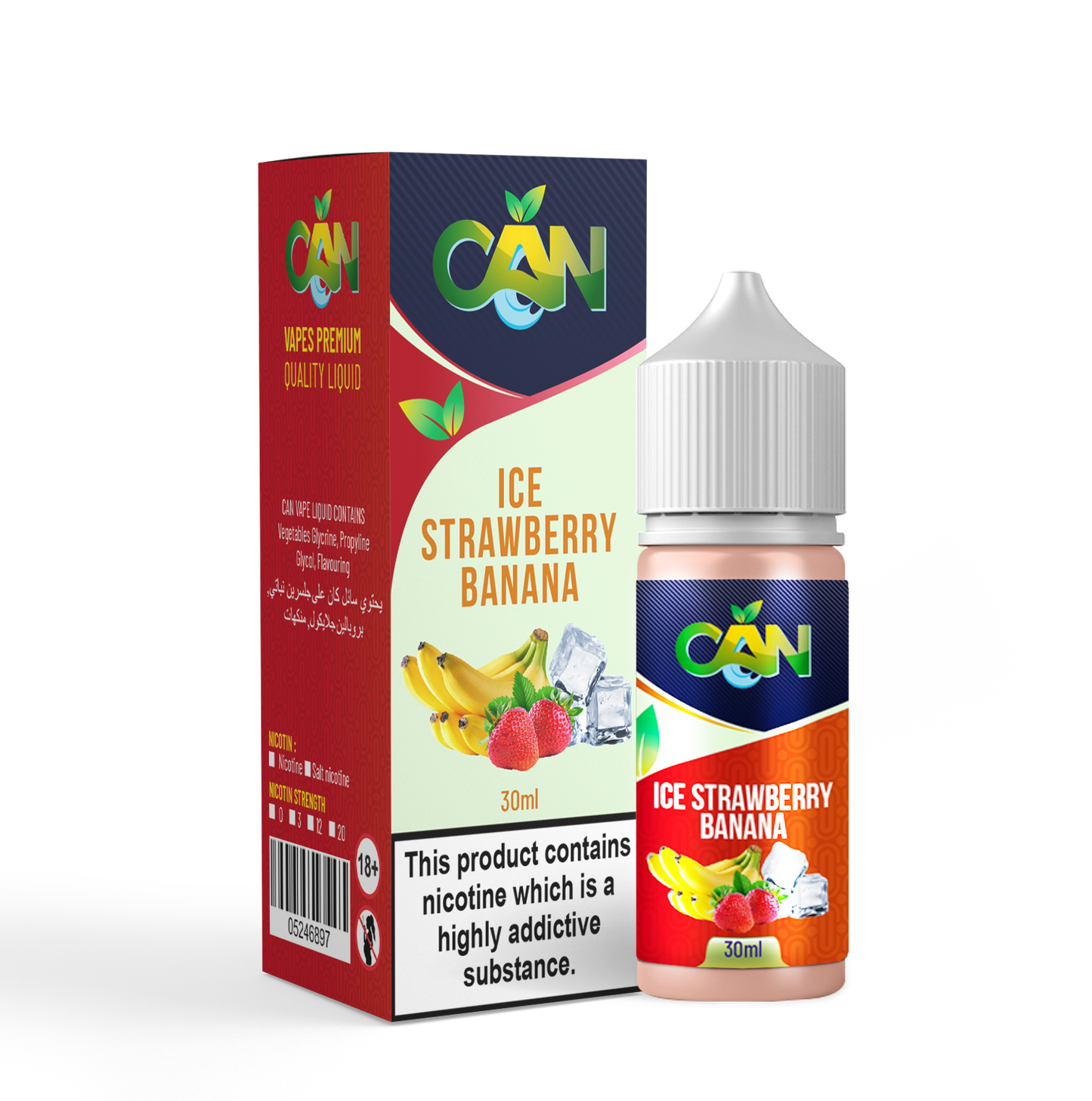 Can Ice Strawberry Banana