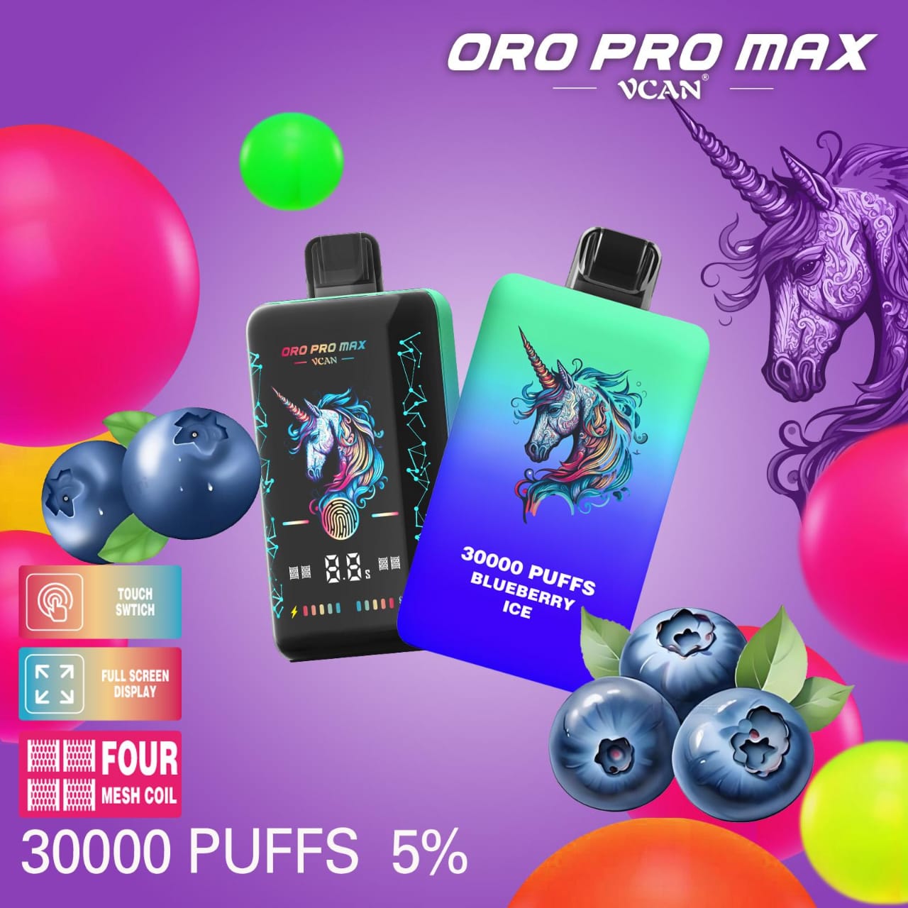 ORO PRO MAX Disposable Vape – 30,000 Puffs