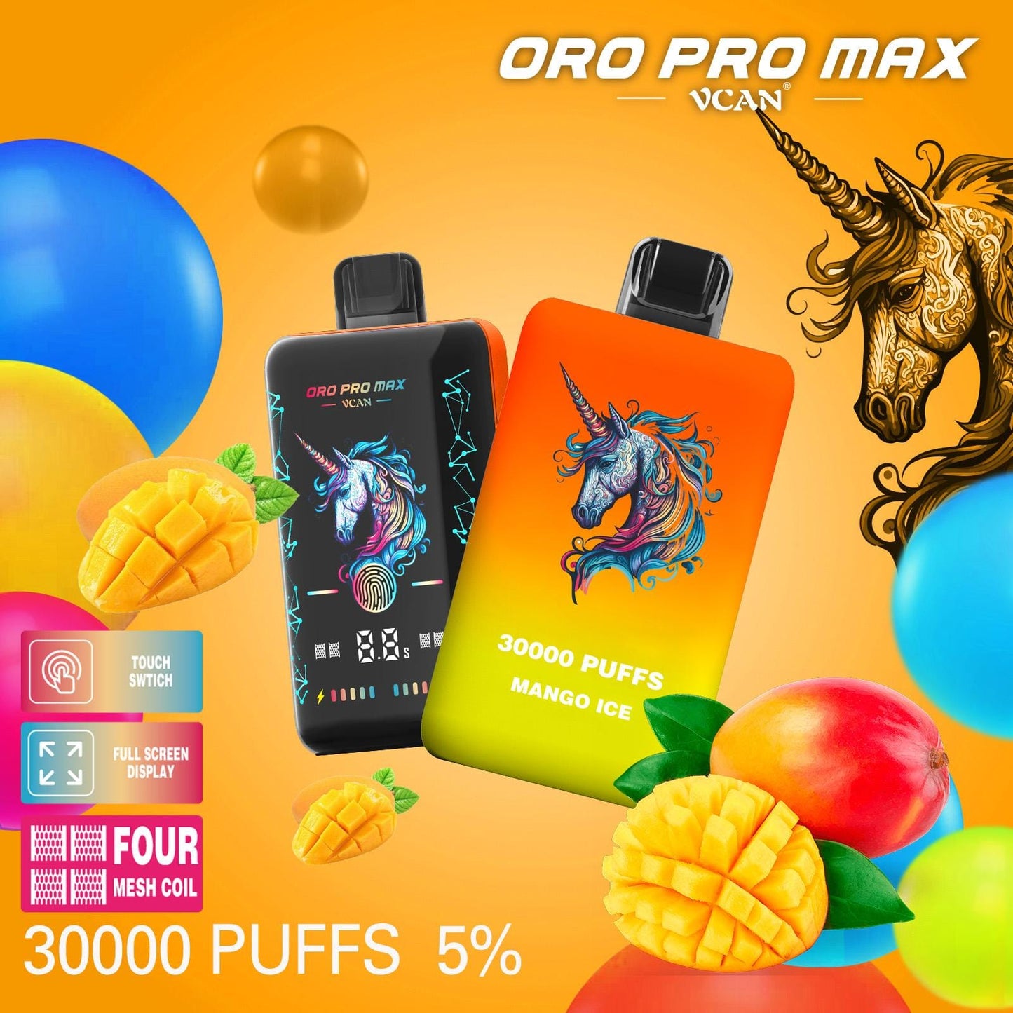 ORO PRO MAX Disposable Vape – 30,000 Puffs