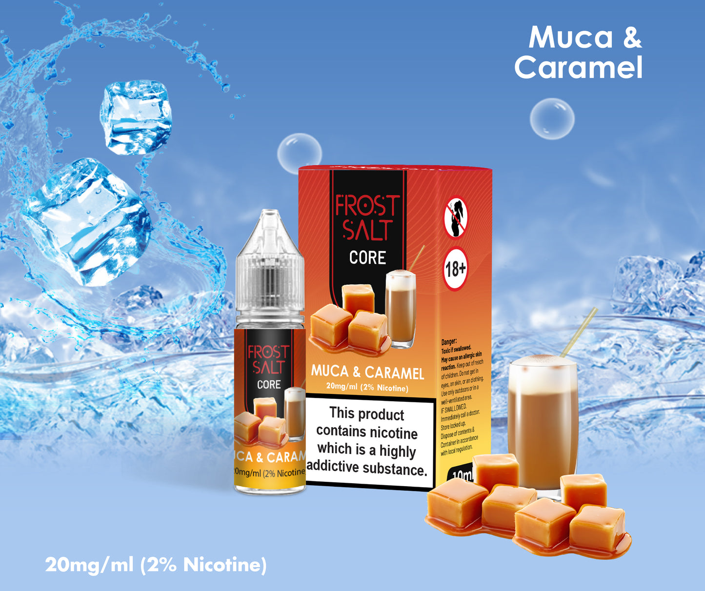 Frost salt موكا كراميل