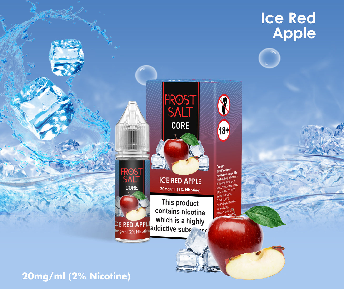 Frost تفاح أحمر