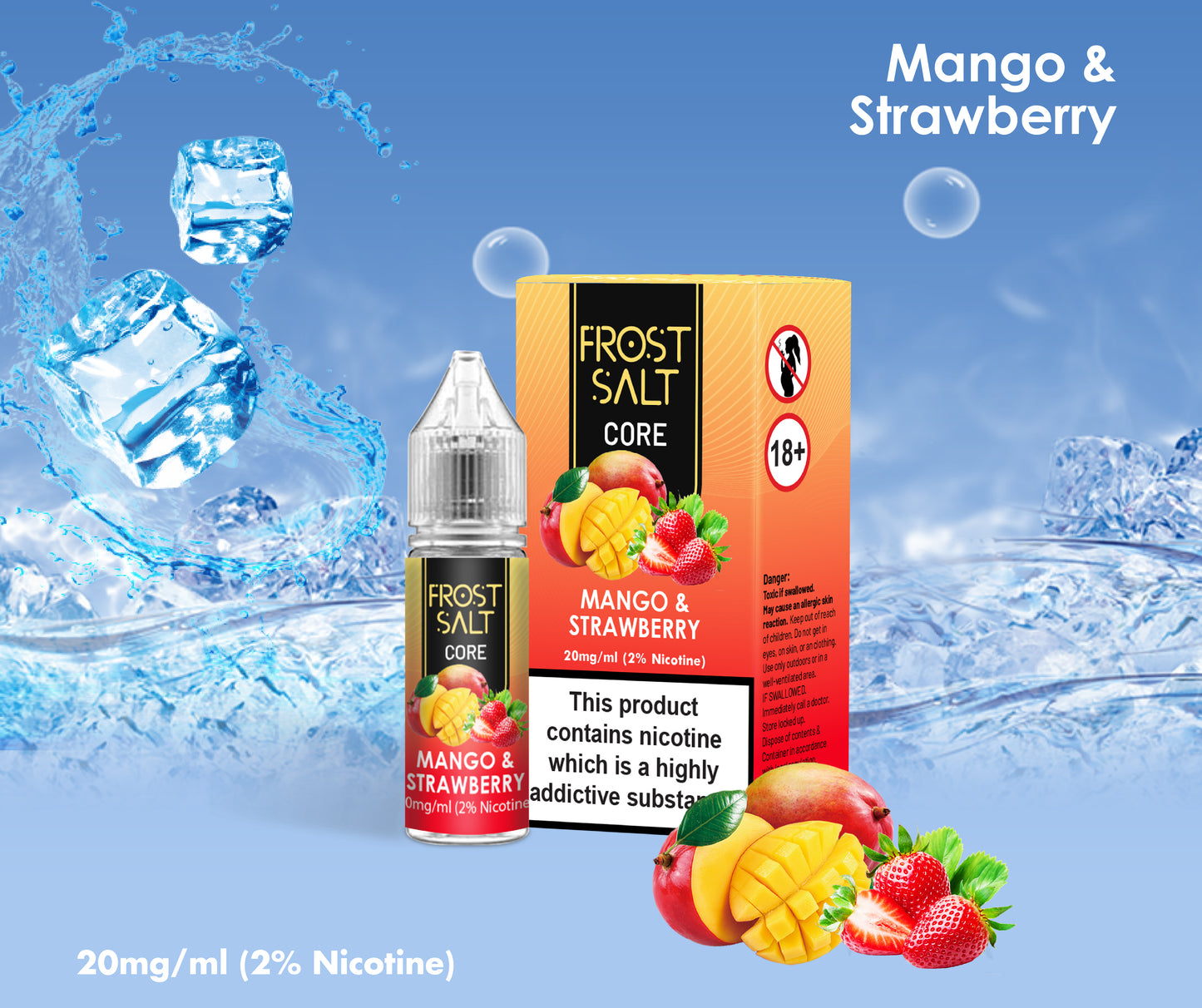 Frost Salt مكس مانجو وفراولة