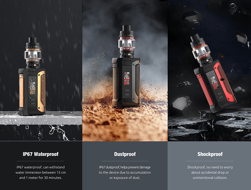 Smok Arcfox 230W – Waterproof and Shockproof Vape Device