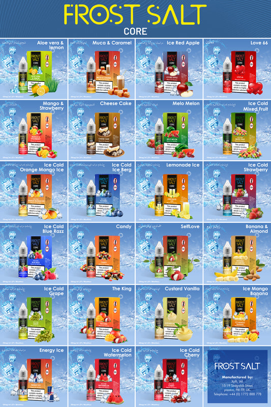 Frost salt مكس النكهات الملكية