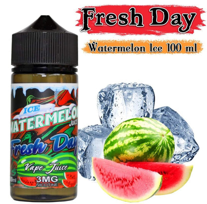 Fresh Day 100ml 3MG Nicotine Blue Vape Fresh Day 100ml 3MG Nicotine Blue Vape