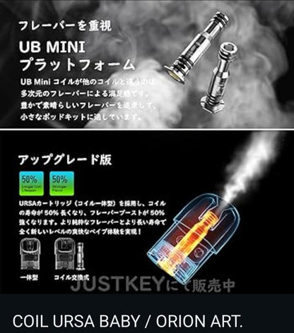 Lost vape usra pod / coils