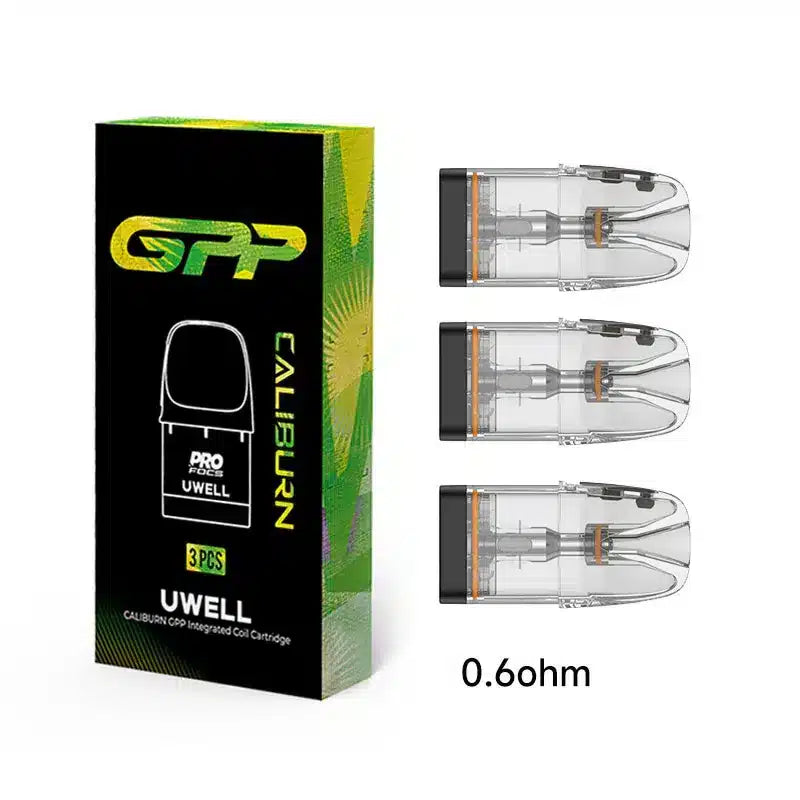 UWELL Caliburn GPP Replacement Pods – 3PCS