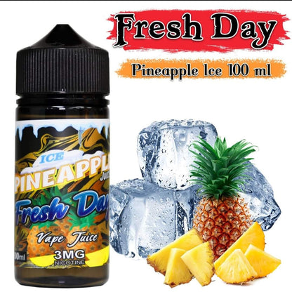 Fresh Day 100ml 3MG Nicotine Blue Vape Fresh Day 100ml 3MG Nicotine Blue Vape